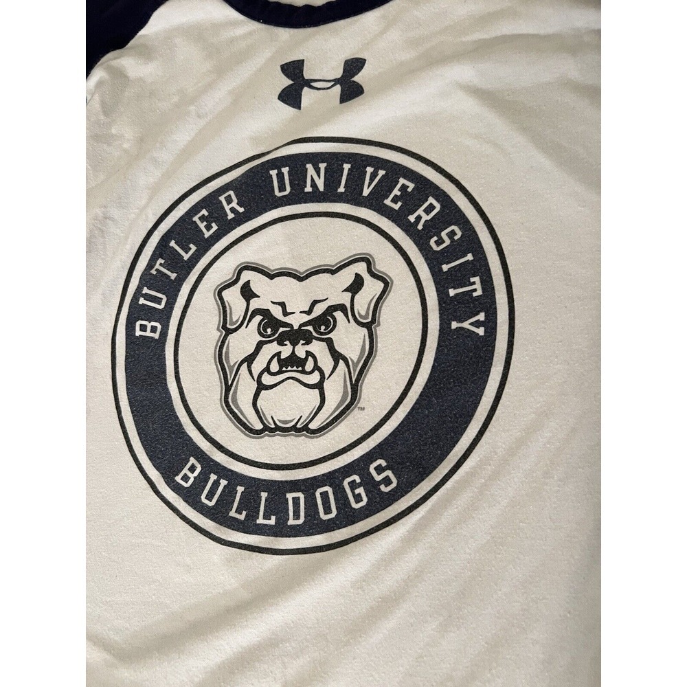 Under Armour HeatGear Butler Bulldogs 3/4 Sleeve Shirt Adult Mens‎ L